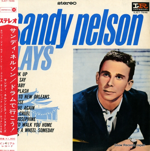 NELSON, SANDY sandy nelson plays SJET-7696