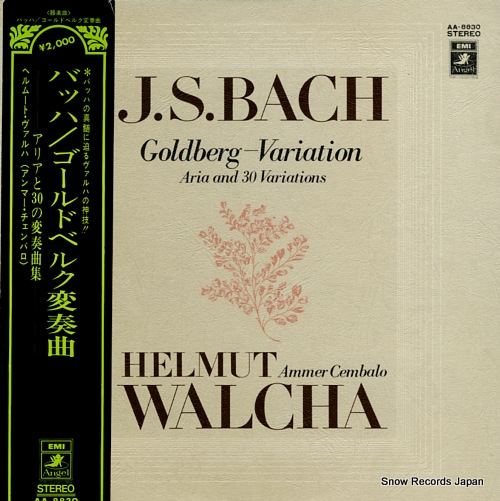 WALCHA, HELMUT bach; goldberg-variation AA-8830