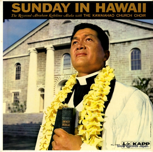 AKAKA, ABRAHAM sunday in hawaii KL-1157