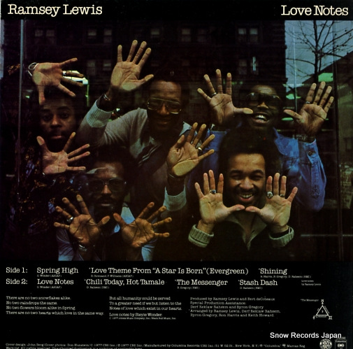 LEWIS, RAMSEY love notes PC34696