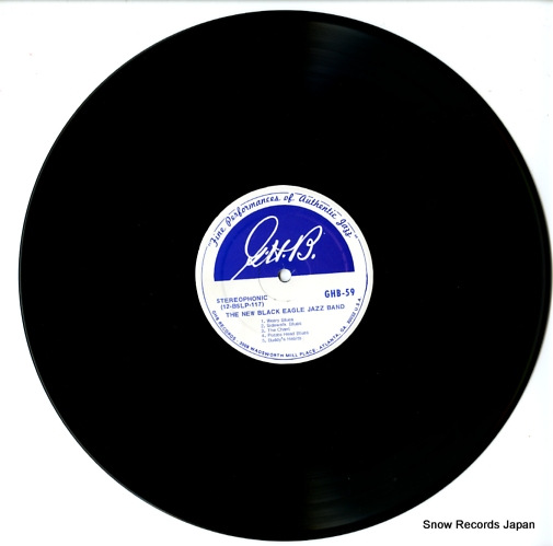 NEW BLACK EAGLE JAZZ BAND, THE the new black eagle jazz band GHB-59