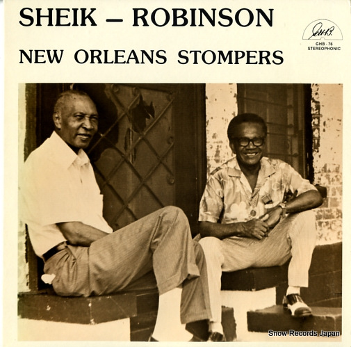 SHEIK-ROBINSON new orleans stompers GHB-76