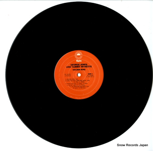 JONES, GEORGE, AND TOMMY WYNETTE golden ring KE34291