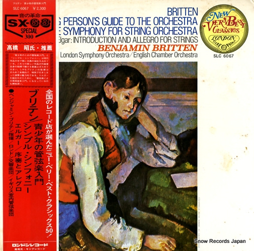 BRITTEN, BENJAMIN britten; the young person's guide to the orchestra op.34 SLC6067