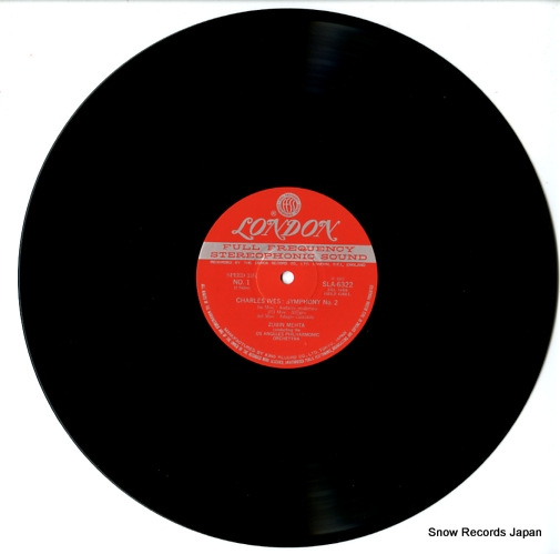 MEHTA, ZUBIN ives; symphony no.2 SLA6322