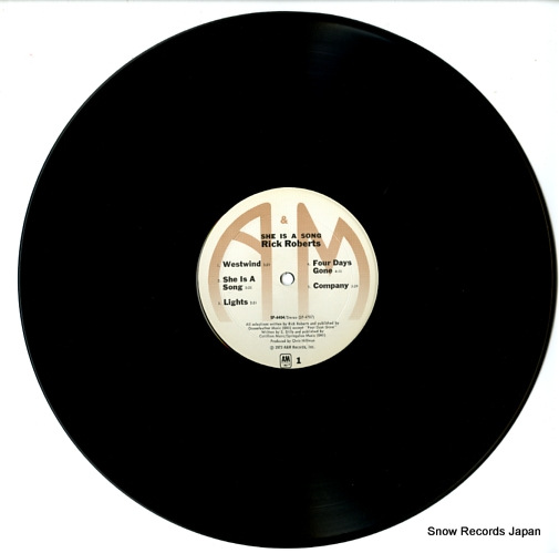 ROBERTS, RICK she is a song SP4404