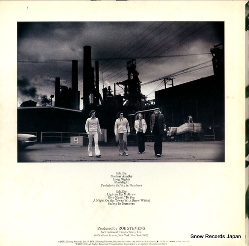 CRACK THE SKY safety in numbers 25AP959