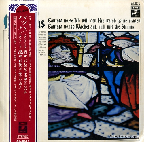 THOMAS, KURT bach; cantatas nos.56 & 104 AA-8613