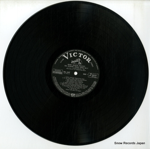MANCINI, HENRY henry mancini presents the academy award songs vol.2 SRA-5027