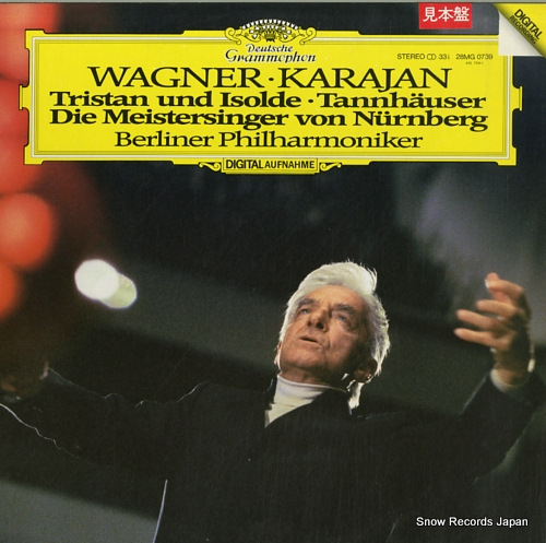 KARAJAN, HERBERT VON wagner; tristan und isolde 28MG0739