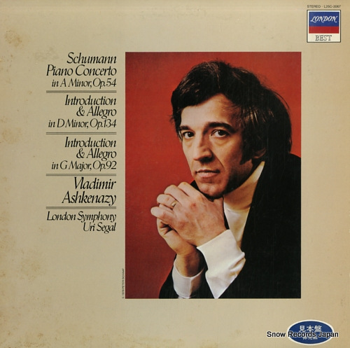 ASHKENAZY, VLADIMIR schumann; piano concerto in a minor, op.54 L25C-3067