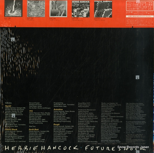 HANCOCK, HERBIE future shock 25AP2672