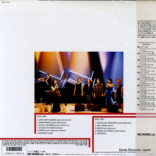 JOBIN, ANTONIO CARLOS jazzvision 4 rio revisited A28U-1004