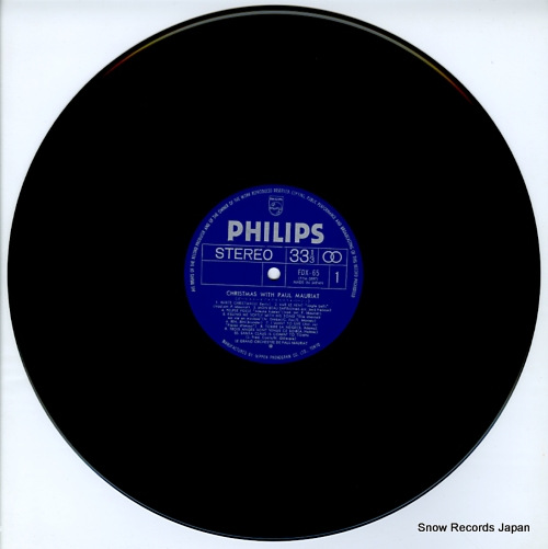 MAURIAT, PAUL christmas with paul mauriat FDX-65