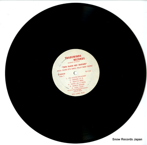 PAHINUI, GABBY / ATTA ISAACS two slack key guitars TS1124
