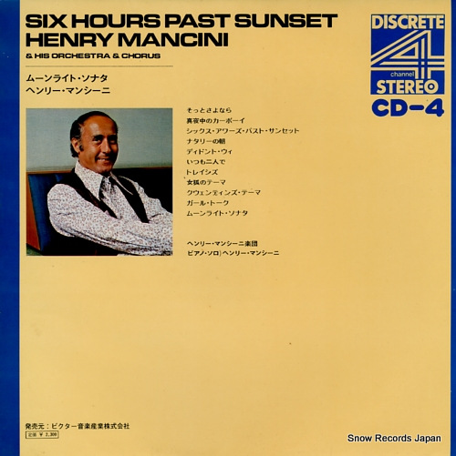MANCINI, HENRY six hours past sunset R4P-5014