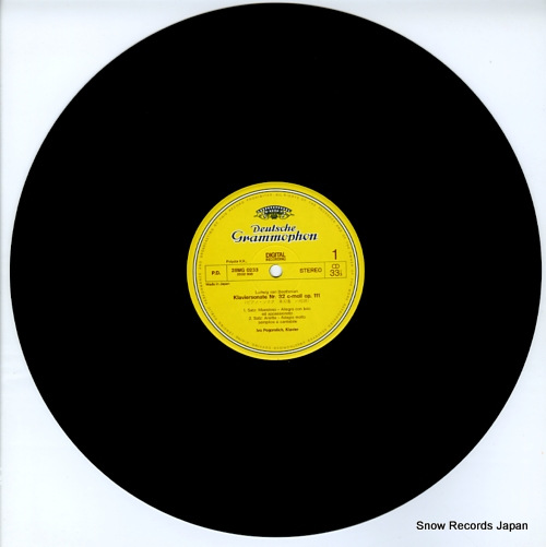 POGORELICH, IVO beethoven; piano sonata op.111 28MG0233