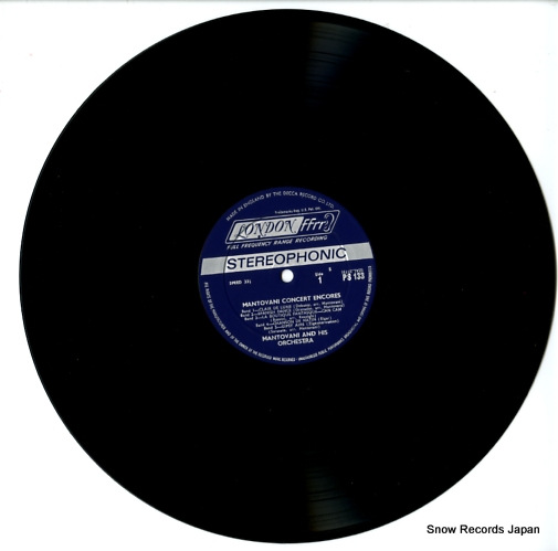 MANTOVANI concert encores PS133