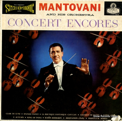 MANTOVANI concert encores PS133