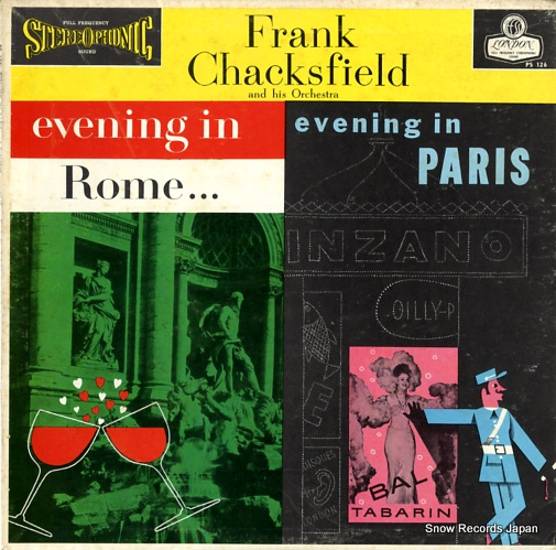 CHACKSFIELD, FRANK evening in rome... PS126