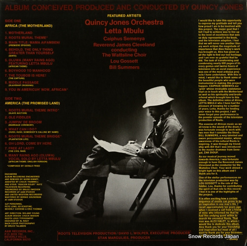 JONES, QUINCY roots SP4626