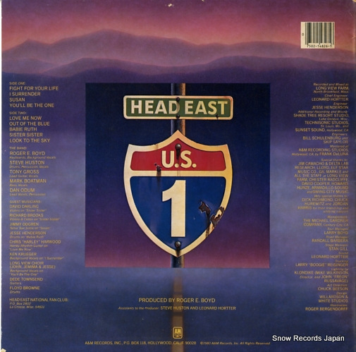 HEAD EAST u.s.1 SP-4826