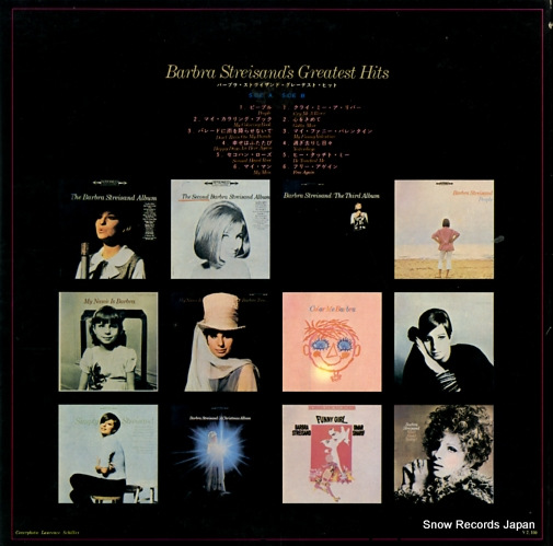 STREISAND, BARBRA greatest hits SONX60129