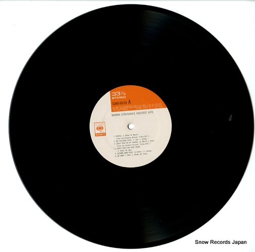 STREISAND, BARBRA greatest hits SONX60129