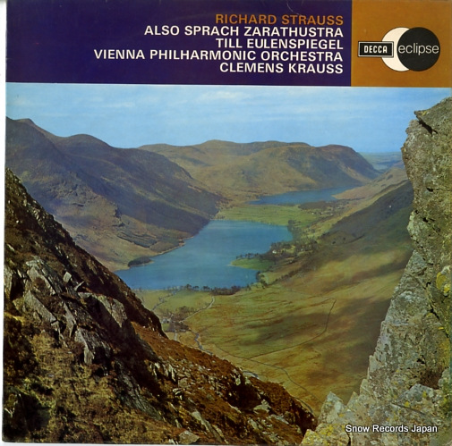 KRAUSS, CLEMENS strauss; also sprach zarathustra/till eulenspiegel ECS572