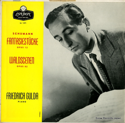 GULDA, FRIEDRICH schumann; waldscenen op.82 LL1371