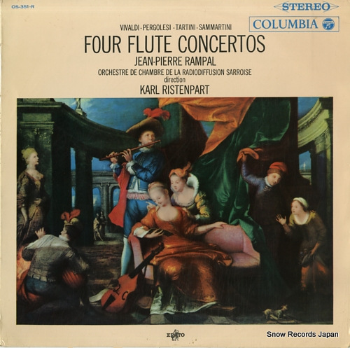 RAMPAL, JEAN-PIERRE four flute concertos OS-351-R