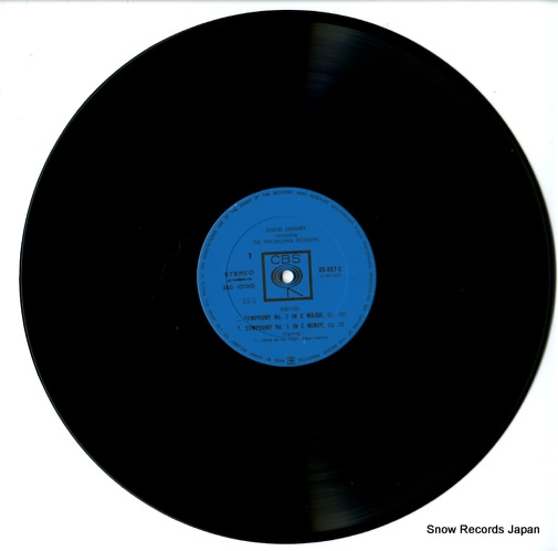 ORMANDY, EUGENE sibelius; symphony no.7/no.1 OS-987-C