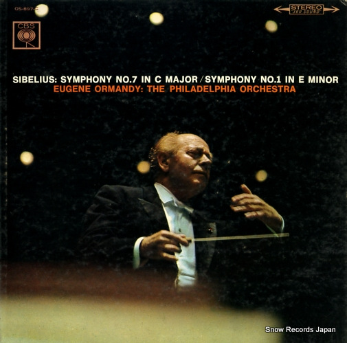 ORMANDY, EUGENE sibelius; symphony no.7/no.1 OS-987-C