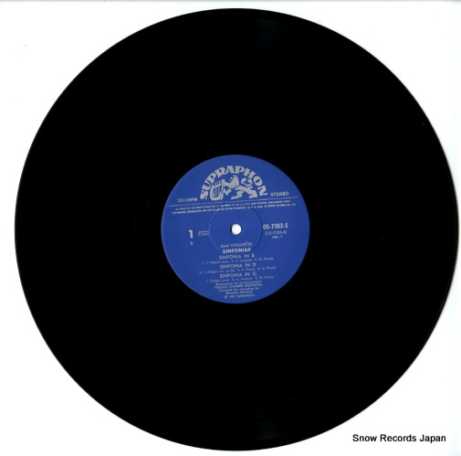 PRAGUE CHAMBER ORCHESTRA myslivecek; synfonias OS-7103-S