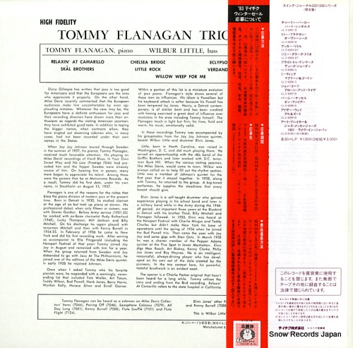 FLANAGAN, TOMMY tommy flanagan trio overseas ULS-6092-B