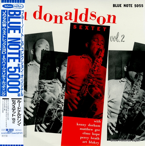 DONALDSON, LOU lou donaldson sextet volume 2 BN0011