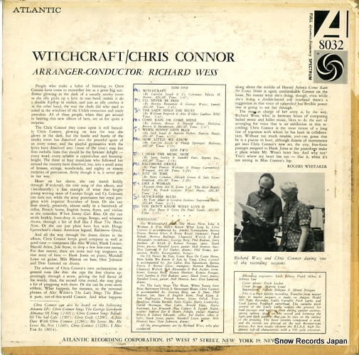 CONNOR, CHRIS witchcraft ATLANTIC8032