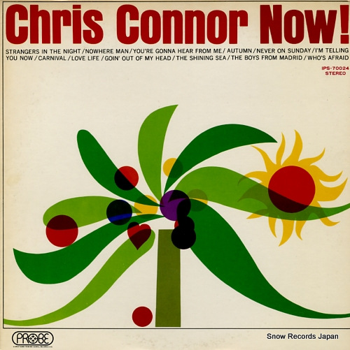 CONNOR, CHRIS chris connor now! IPS-70024