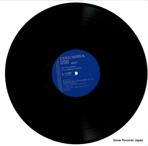 KLETZKI, PAUL beethoven; symphony no.9 in d minor op.125 OC-7009-S