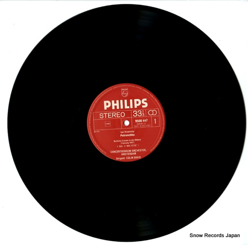 DAVIS, COLIN stravinsky; petrouchka 9500447