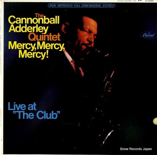 ADDERLEY, CANNONBALL mercy mercy mercy! ST2663