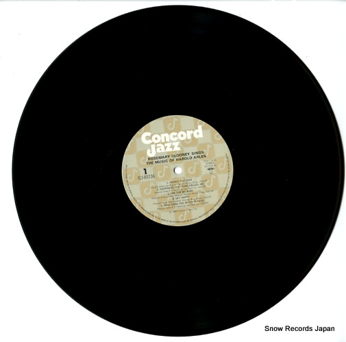 CLOONEY, ROSEMARY sing the music of harold arlen ICJ-80236