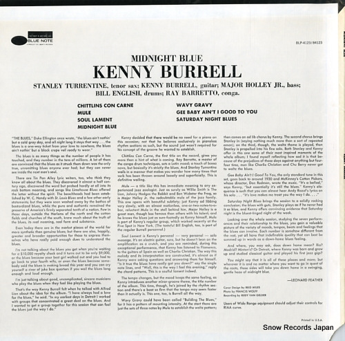 BURRELL, KENNY midnight blue BST84123