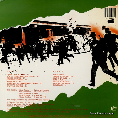 CLASH, THE the clash JE36060