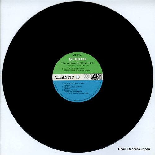 ALLMAN BROTHERS BAND, THE the allman brothers band MT2026