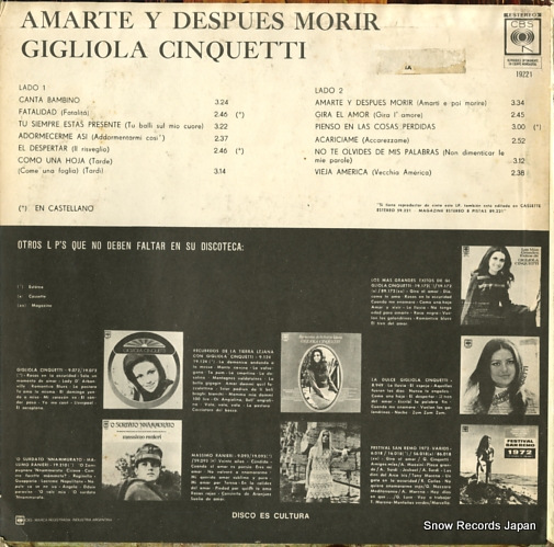 ꥪ顦󥯥åƥ amarte y despues morir CBS19221