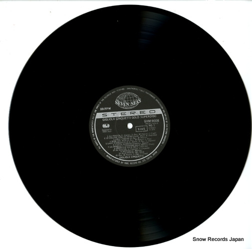 CINQUETTI, GIGLIOLA gold superdisc GXM9008