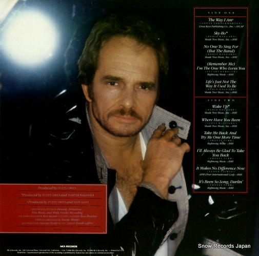 HAGGARD, MERLE the way i am MCA-3229