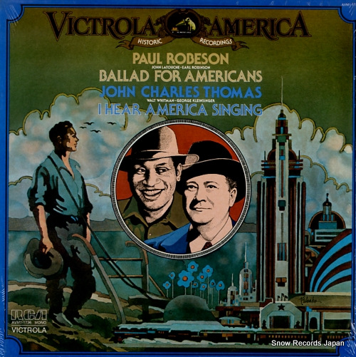 ROBESON, PAUL ballad for americans AVM1-1736