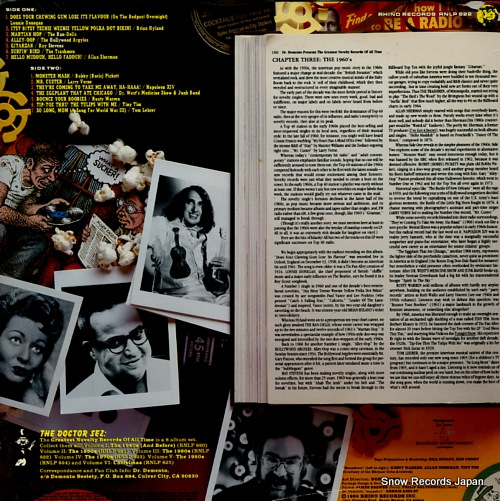 V/A the greatest novelty records of all time vol.3 the 1960s RNLP822